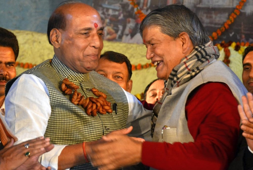 rajnath singh in uttarayani kathig in lucknow.