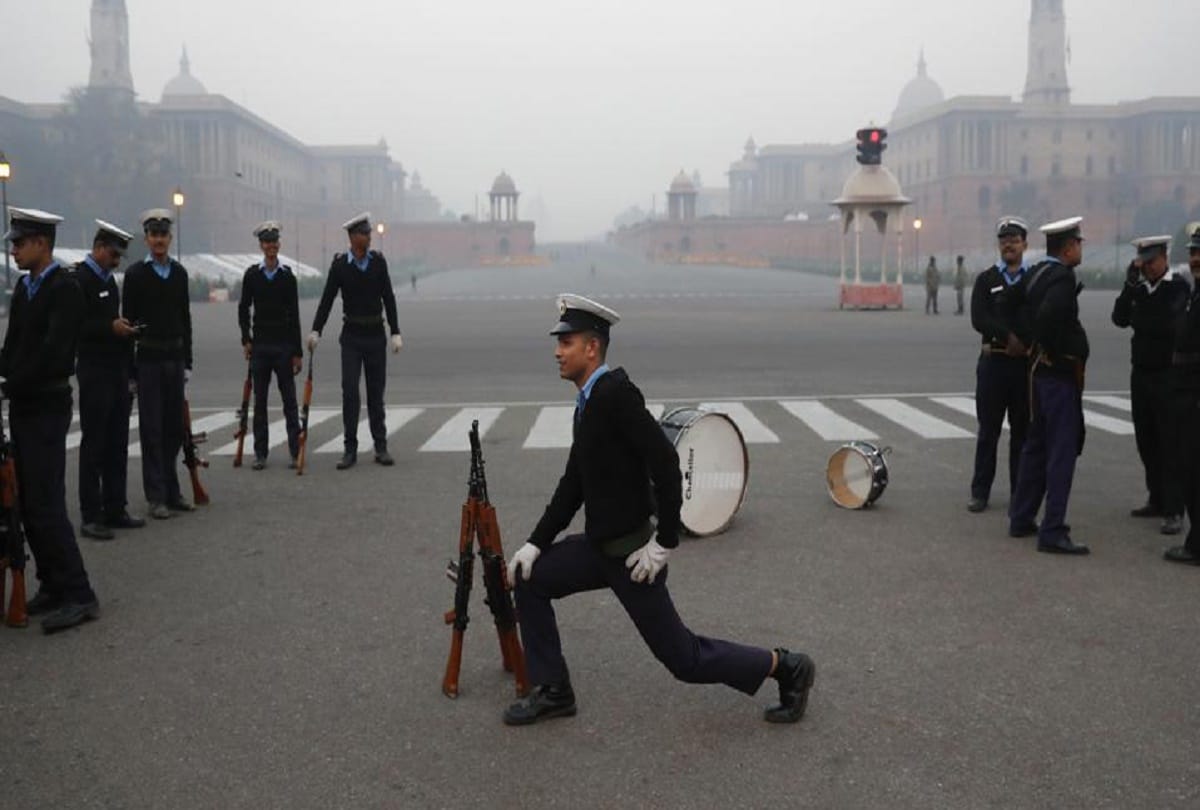 Full dress rehearsals here in New Delhi on 23rd January, do not come