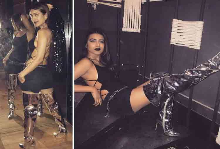 asia sexiest woman nia sharma glamorous look in bold dress