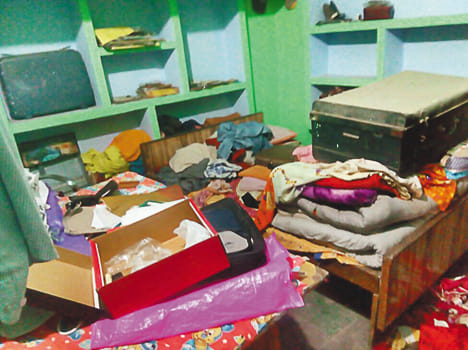 Theft of millions of ex-Soldier's house