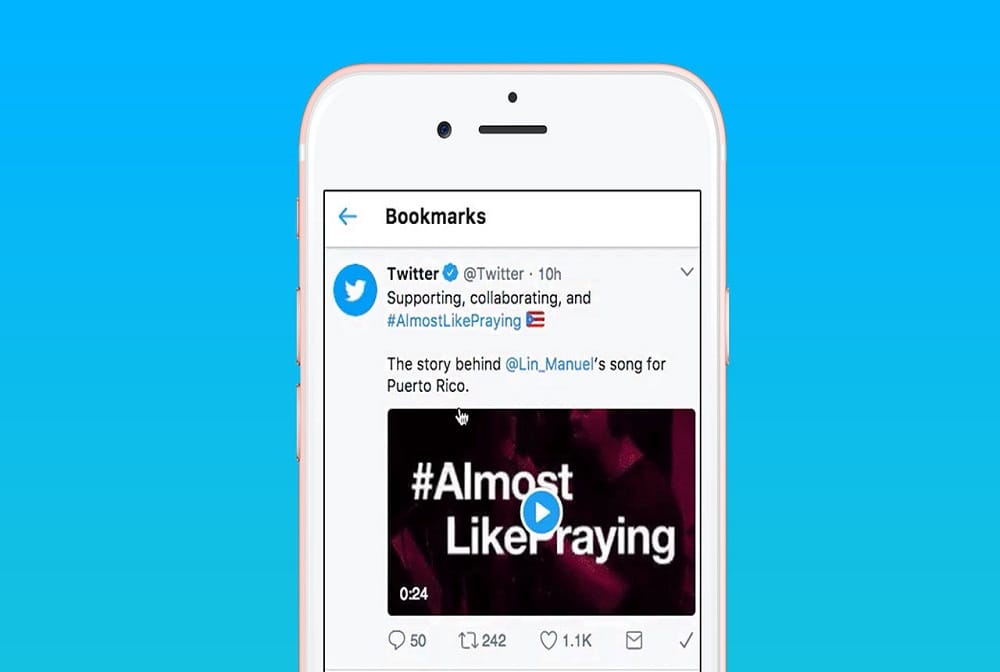 twitter start testing on new bookmark feature for save private tweets