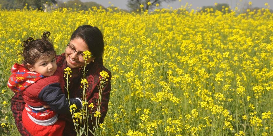 vasant panchami gets enjoying in agra