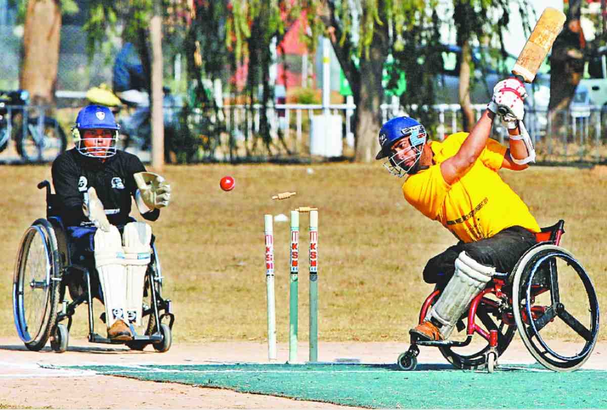chandigarh wheelchair cricketers life