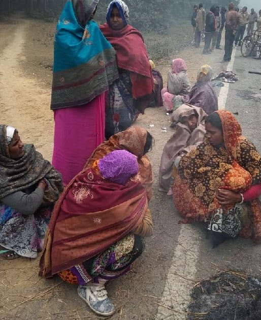 अज्ञात वाहन से कुचलकर दिव्यांग की मौत