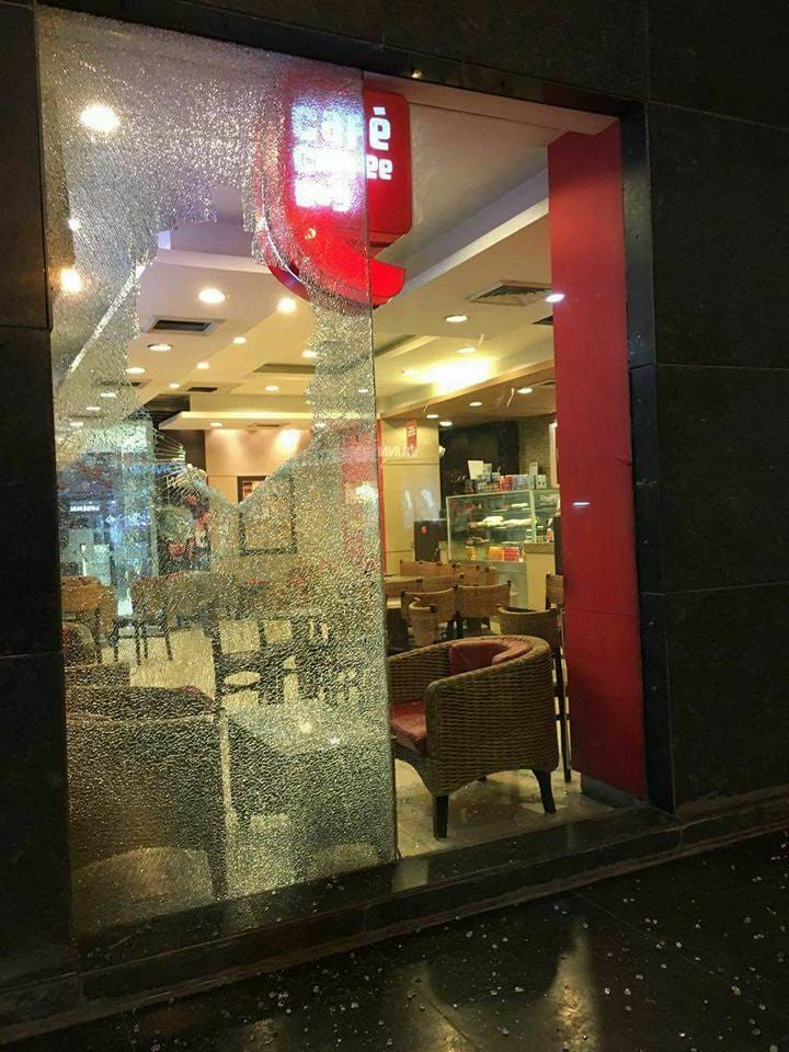 Movie Padmavat oppose, firing and break in kaisal mall