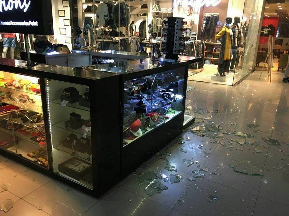 A mall in Kurukshetra vandalized by 20-22 miscreants