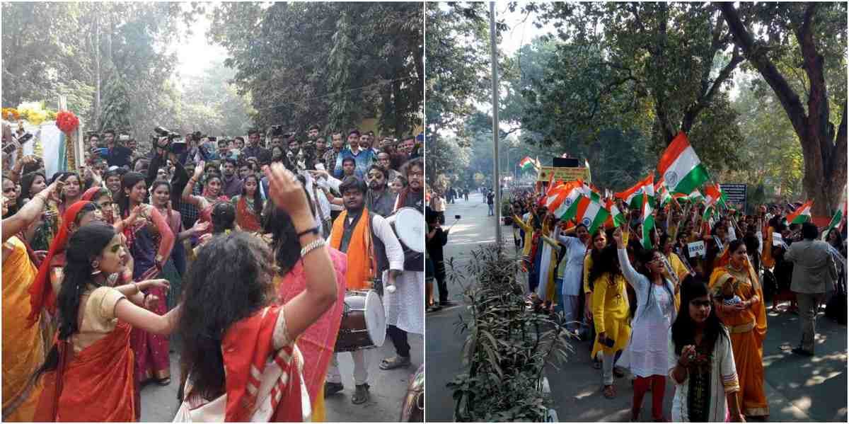 see the photos of bhu foundation day