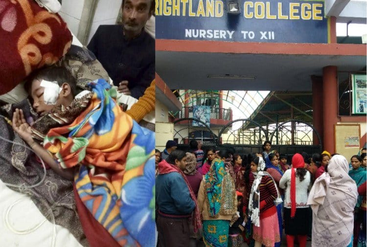 accused girl of brightland school demanded for CBI investigation