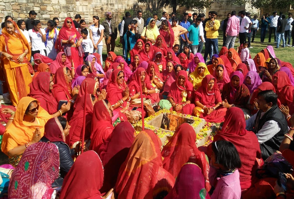 padmavat rajasthan protset rajput women and karni sena