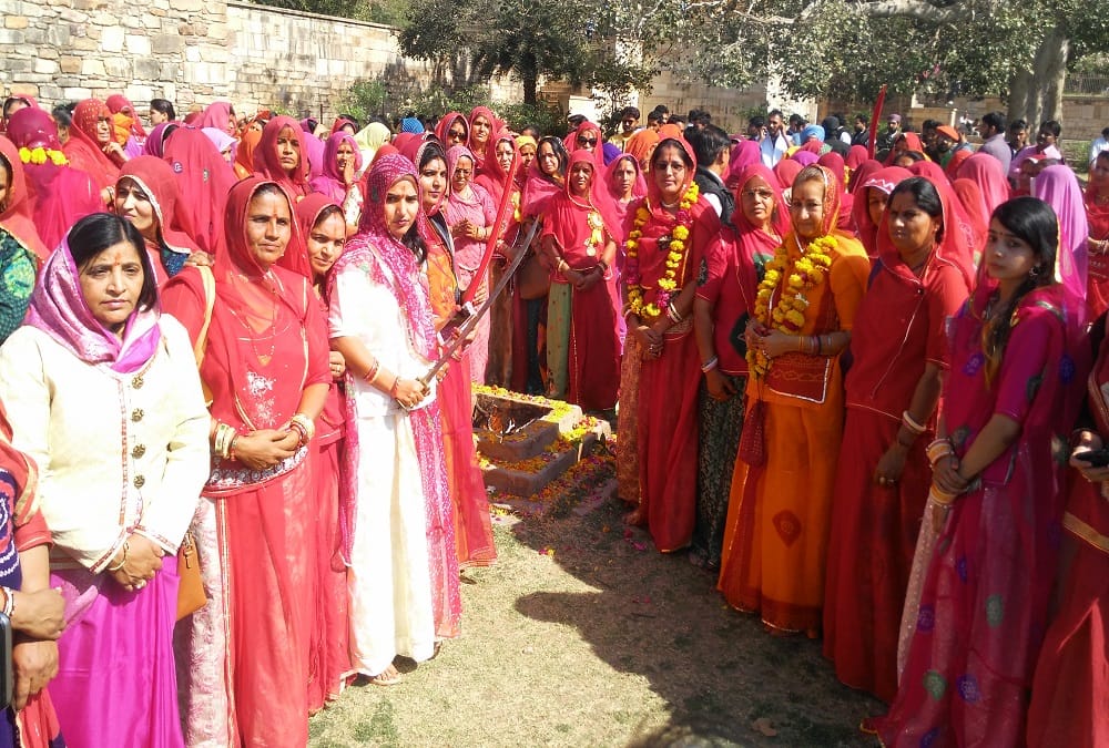 padmavat rajasthan protset rajput women and karni sena