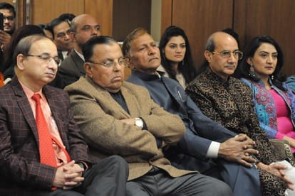 album of ias officer dr. hari om launched in lucknow