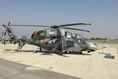 indian air force testing this make in india helicopter near indo pak border 