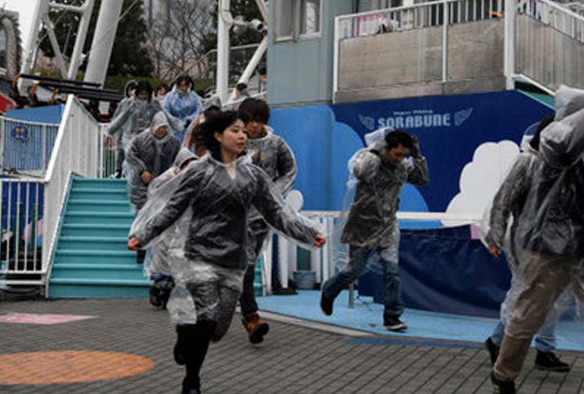 military drill in Tokyo over nuclear missile attacks threats given by north Korea