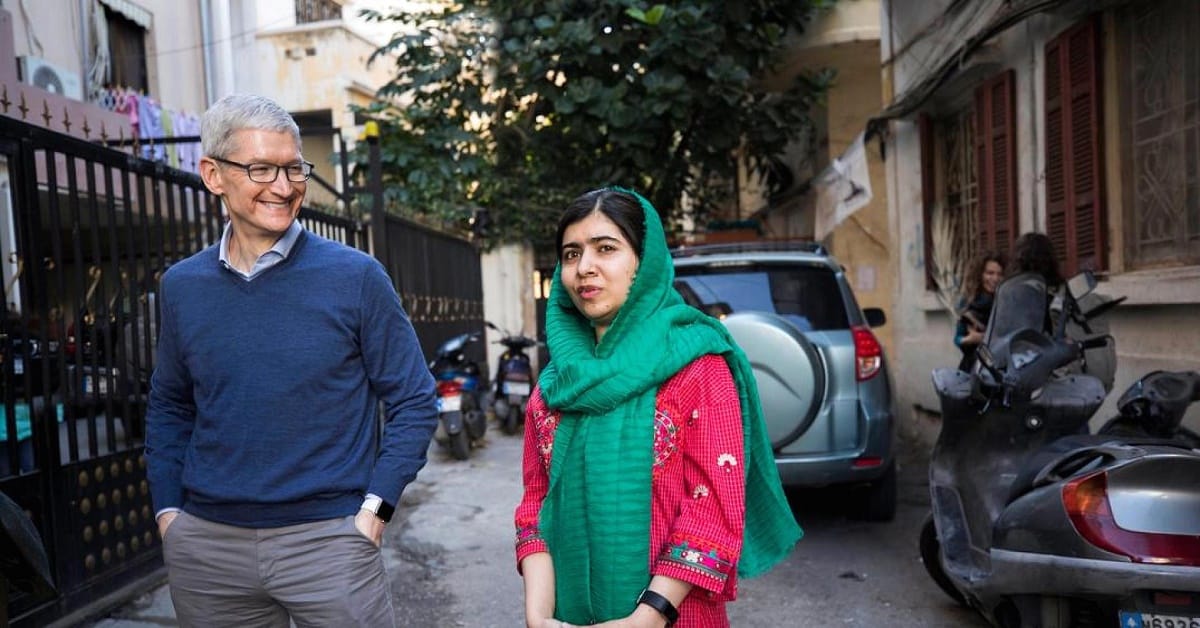 Apple and Malala are joining forces to get one million underprivileged girls into school
