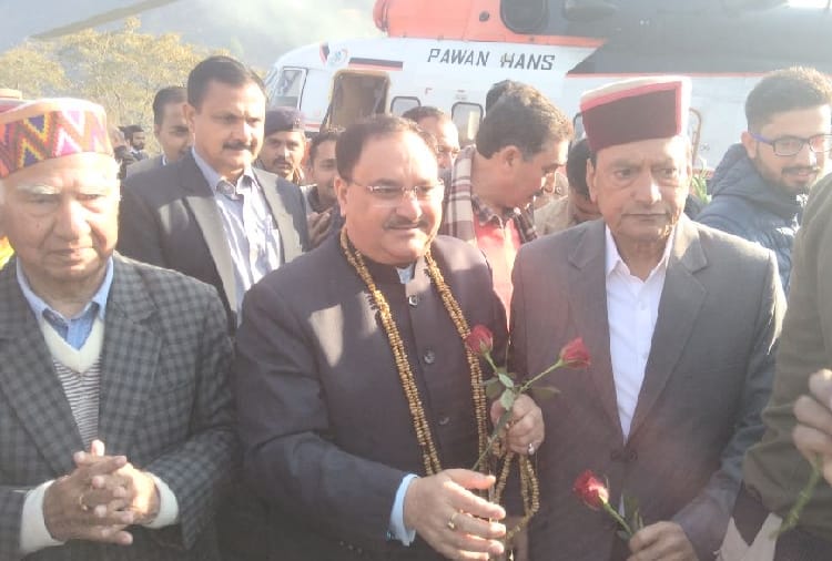  union health minister jp nadda pc at chamba himachal 