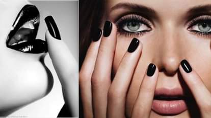 SHOCKED A 267- CARAT BLACK DIAMOND AZATURE  NAIL POLISH COST AROUND MORE THAN ONE CRORE