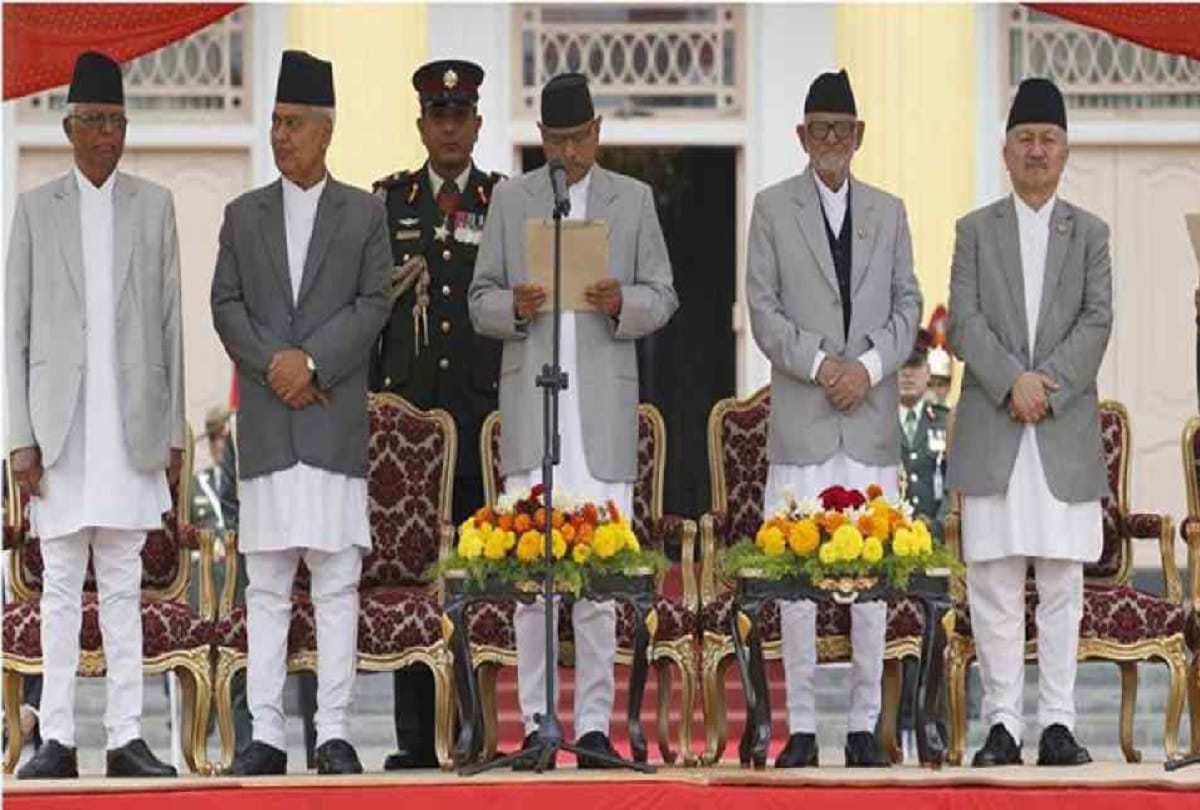 Most MPs take oath in Hindi and Bhojpuri while opposing nation language