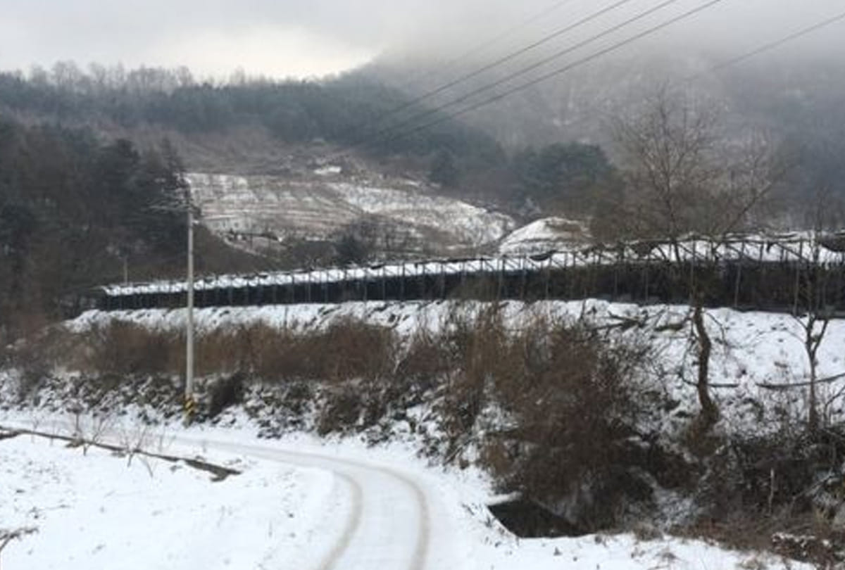 North Korea border's tunnels, bunkers and landmines