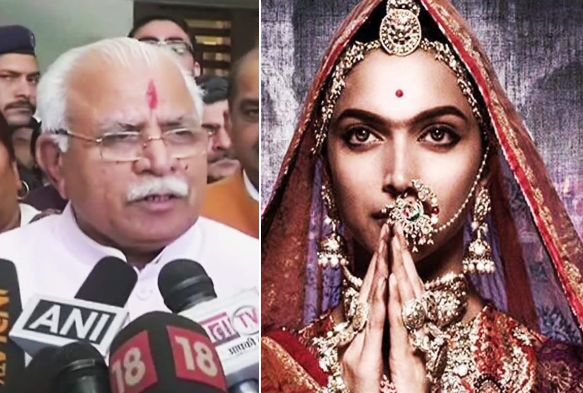 Haryana cm manohar lal test on padmaavat release