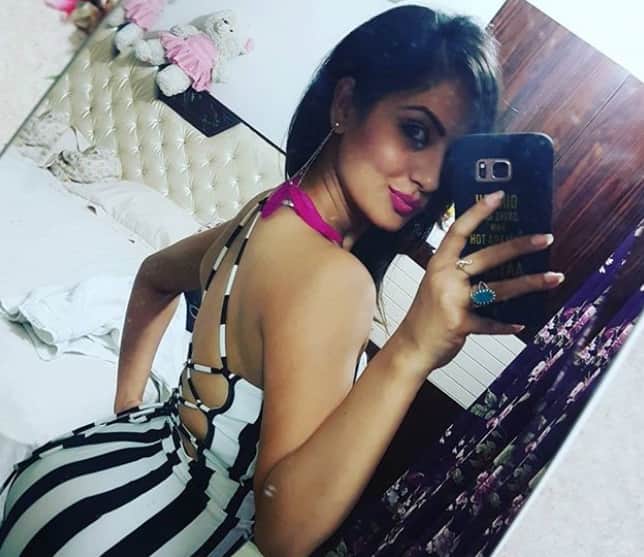 Puja Banerjee shared bikini pictures on social media 