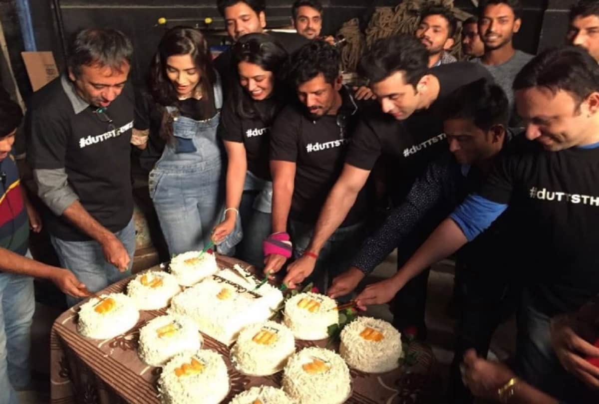 Ranbir Kapoor and Sonam Kapoor wrap up video of Sanjay Dutt biopic goes viral 