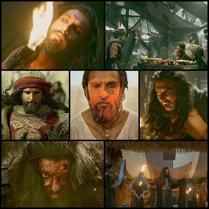 Ranveer singh shares intresting shooting facts of alauddin khilji in padmaavat 
