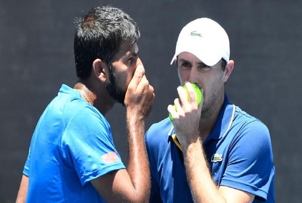 rohan bopanna and divij sharan exit from mens doubles at australian open