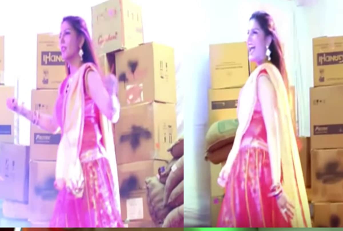 Sapna Chaudhary Bhojpuri item dance is going viral after his Bigg Boss finale performance