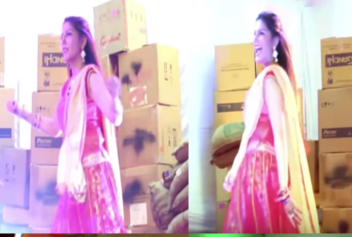 Sapna Chaudhary Bhojpuri item dance is going viral after his Bigg Boss finale performance
