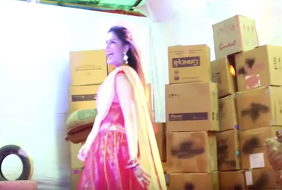 Sapna Chaudhary Bhojpuri item dance is going viral after his Bigg Boss finale performance