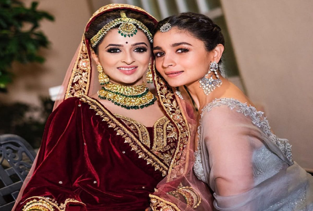 alia bhatt ready for bff wedding in ivory silver sparkly strapless gow