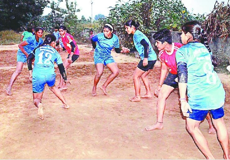 Daughters ready to show on the field of kabaddi