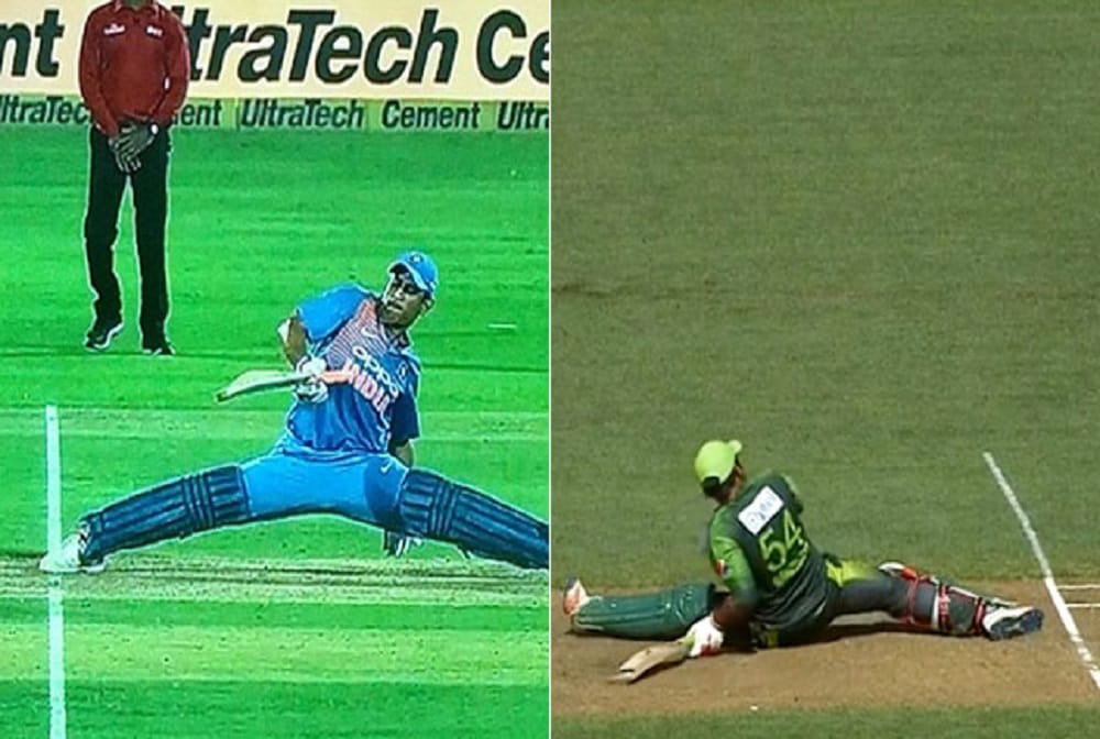 pakistan captain sarfraz ahmed troll for dismissal as like ms dhoni