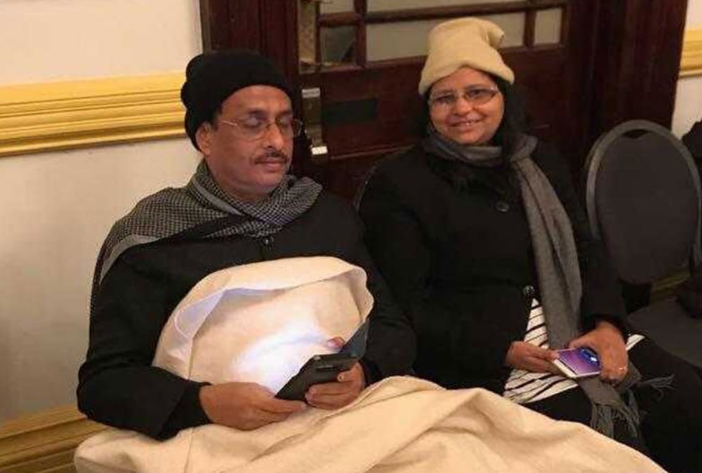 Deputy chief minister dinesh sharma in london.