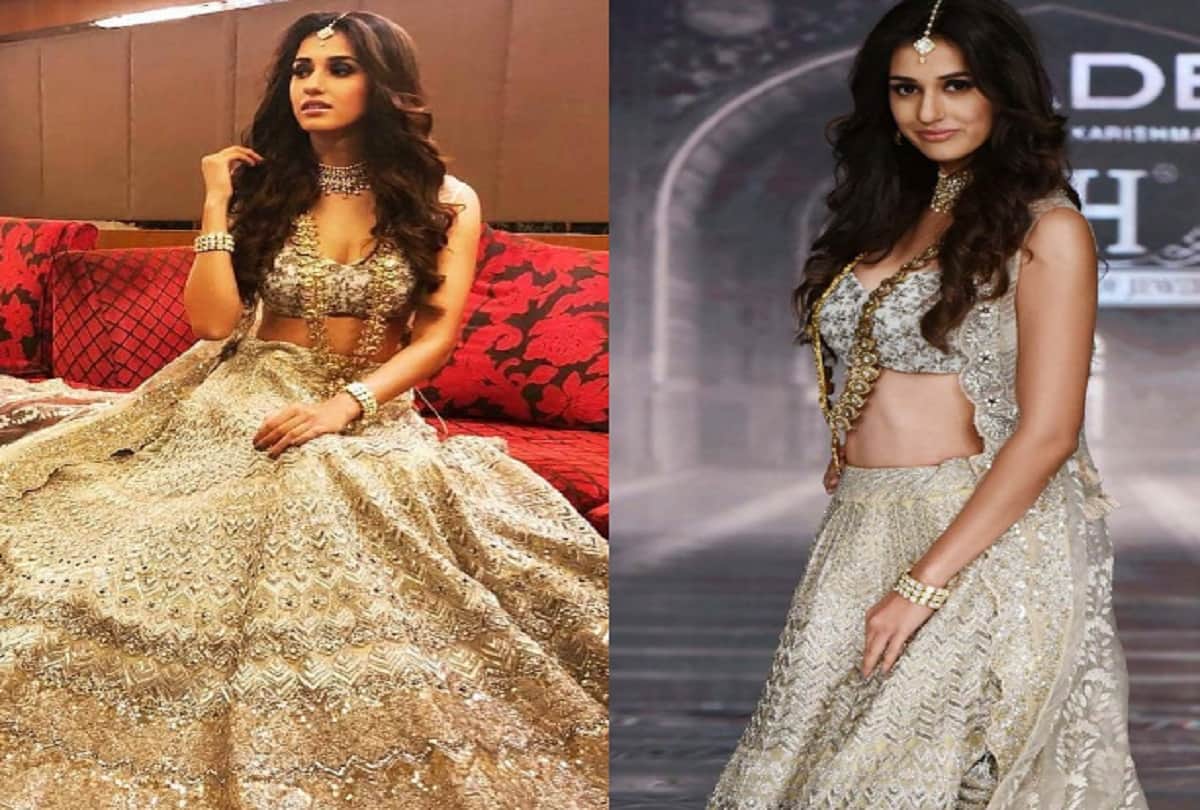 Disha Patani turns a bride at Wedding Junction Show
