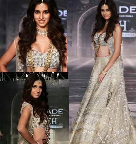 Disha Patani turns a bride at Wedding Junction Show
