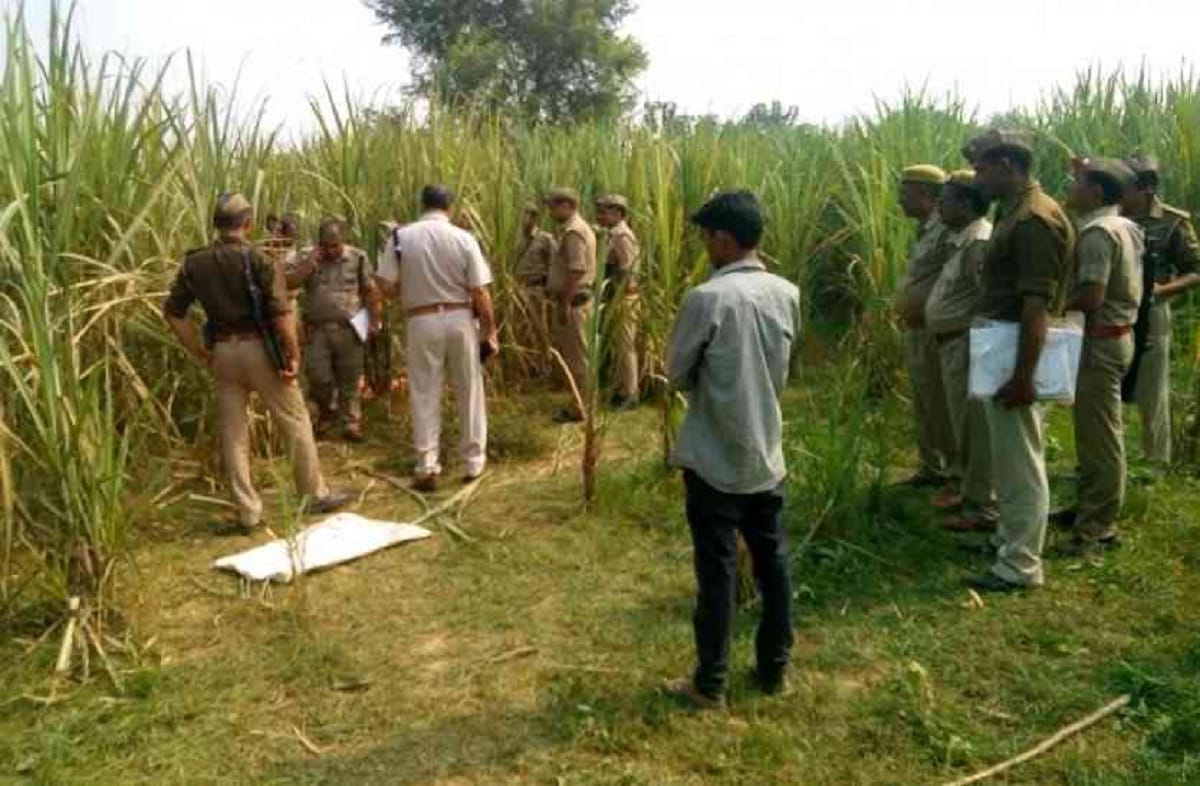 minor girl murdered after raped in Lakhimpur Kheri 