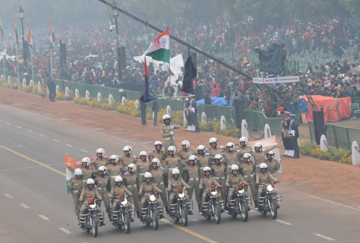 see pictures of full dress rehearsal, first time ever diwali be celebrate at rajpath on republic day