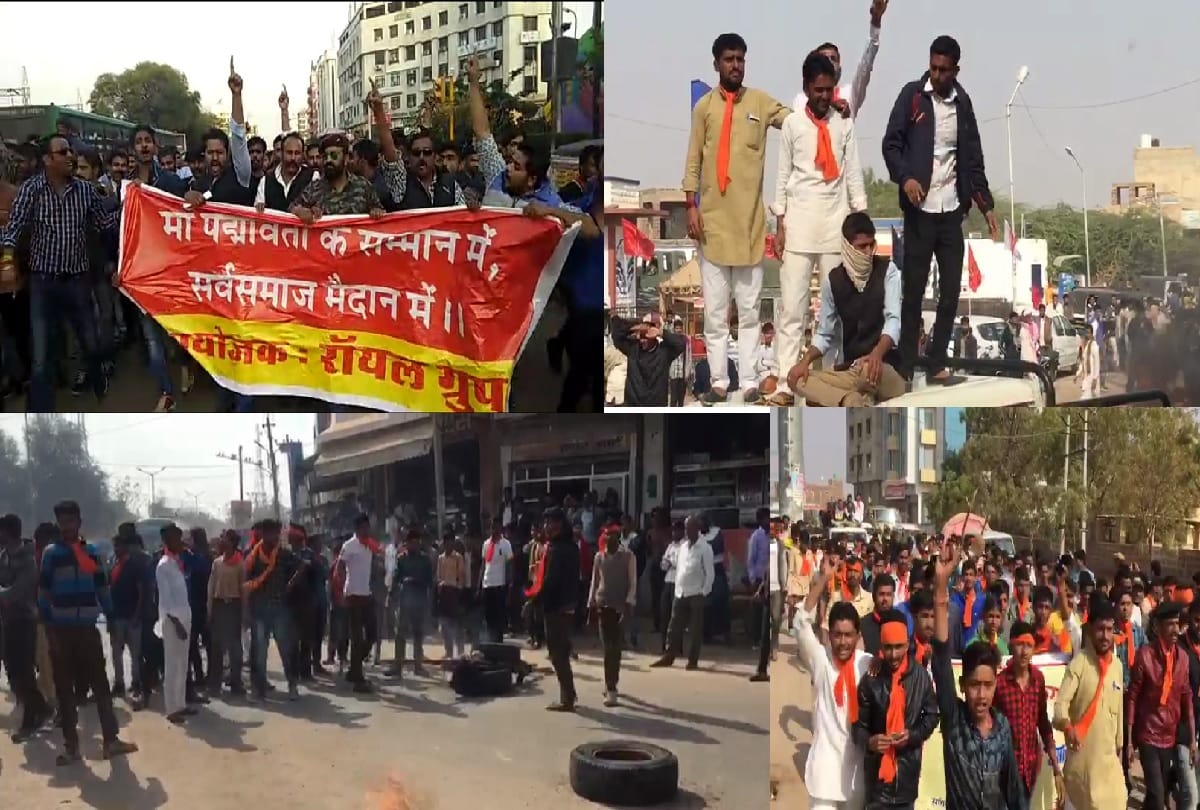 padmaavat release- karni sena protests against films release clears by supreme court 