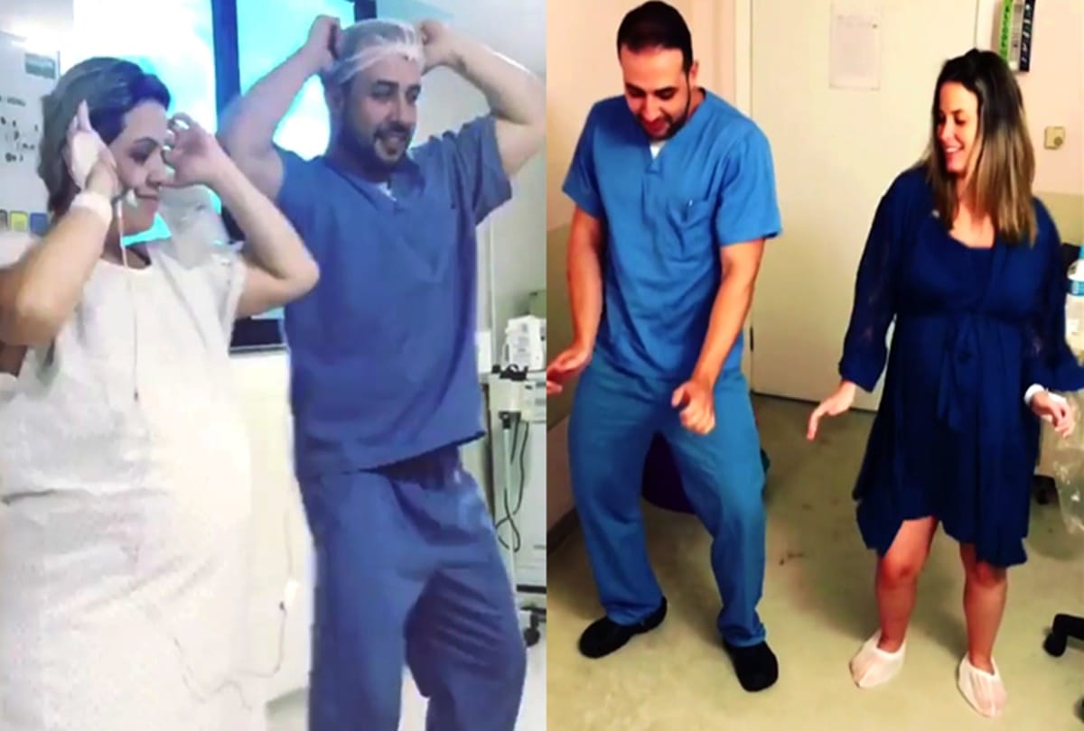 Video being viral of doctor who is dancing with pregnant women 