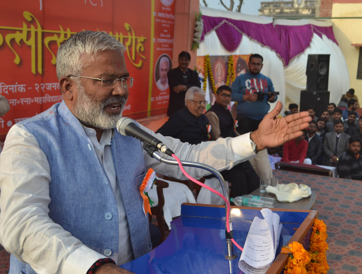 Bus deposed by the minister looking at bad arrangements