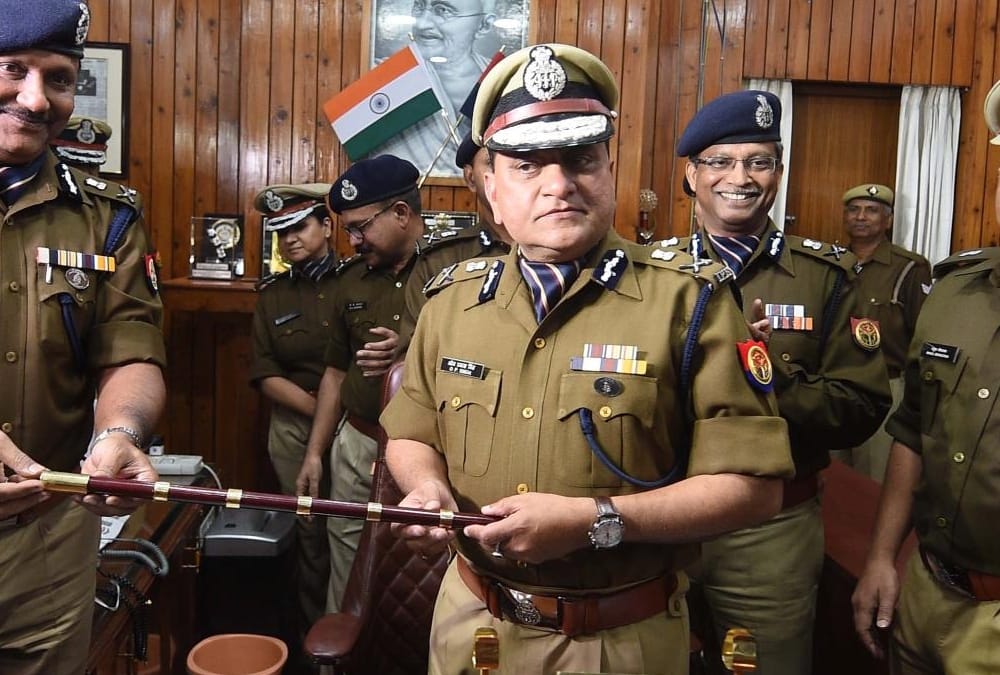 UP DGP O P Singh press confrence.