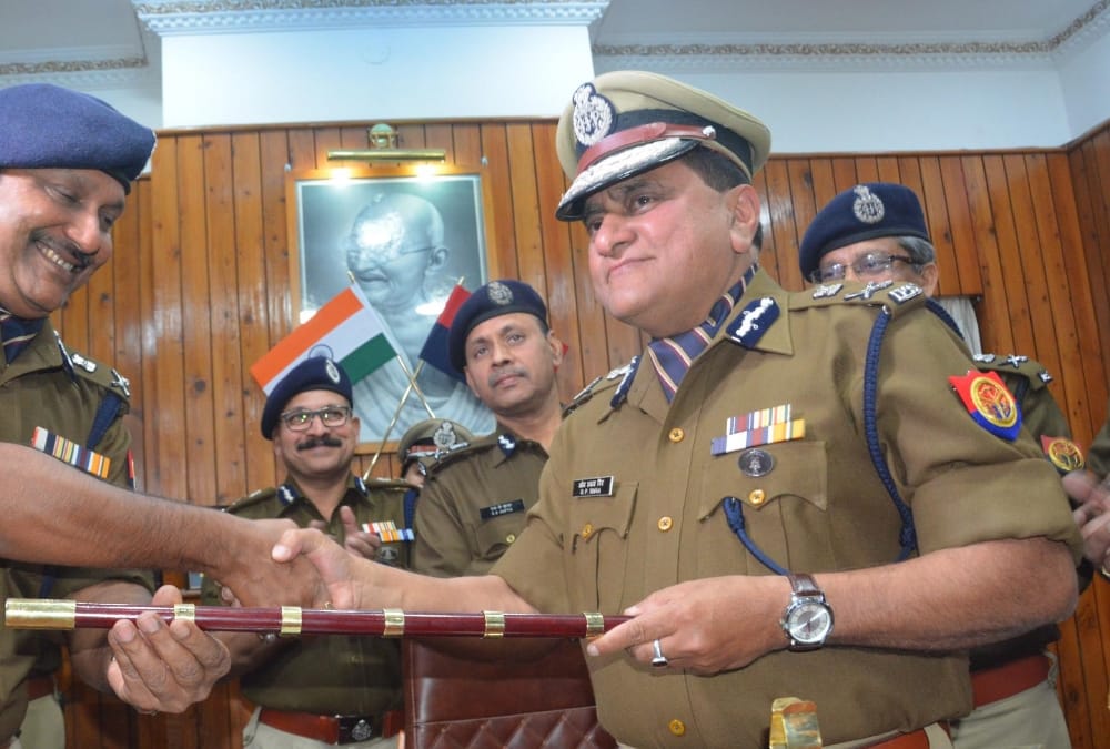 UP DGP O P Singh press confrence.