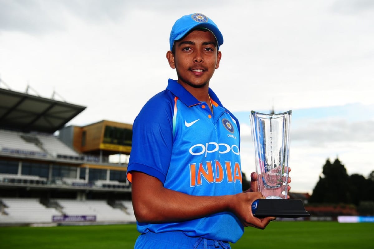 sachin tendulkar predicts 10 years ago that prithvi shaw will play for india