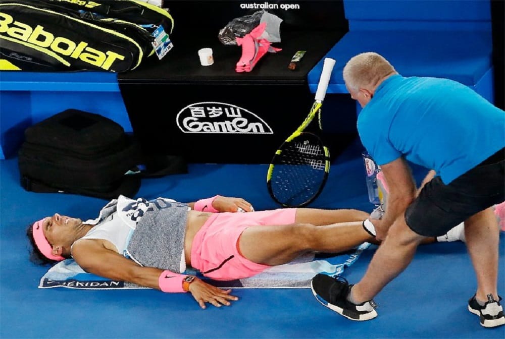 Australian Open: Marin Cilic reaches Australian Open semi-finals after Nadal retires hurt