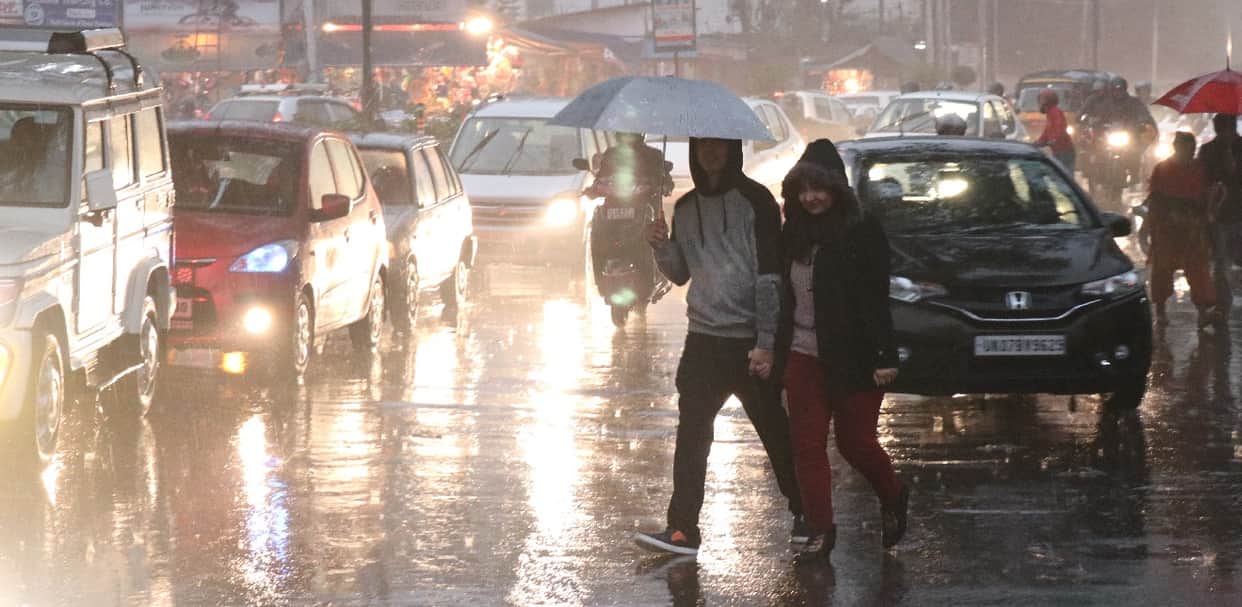 Thunderstorm and rainfall alert in hot weather for two days in uttarakhand
