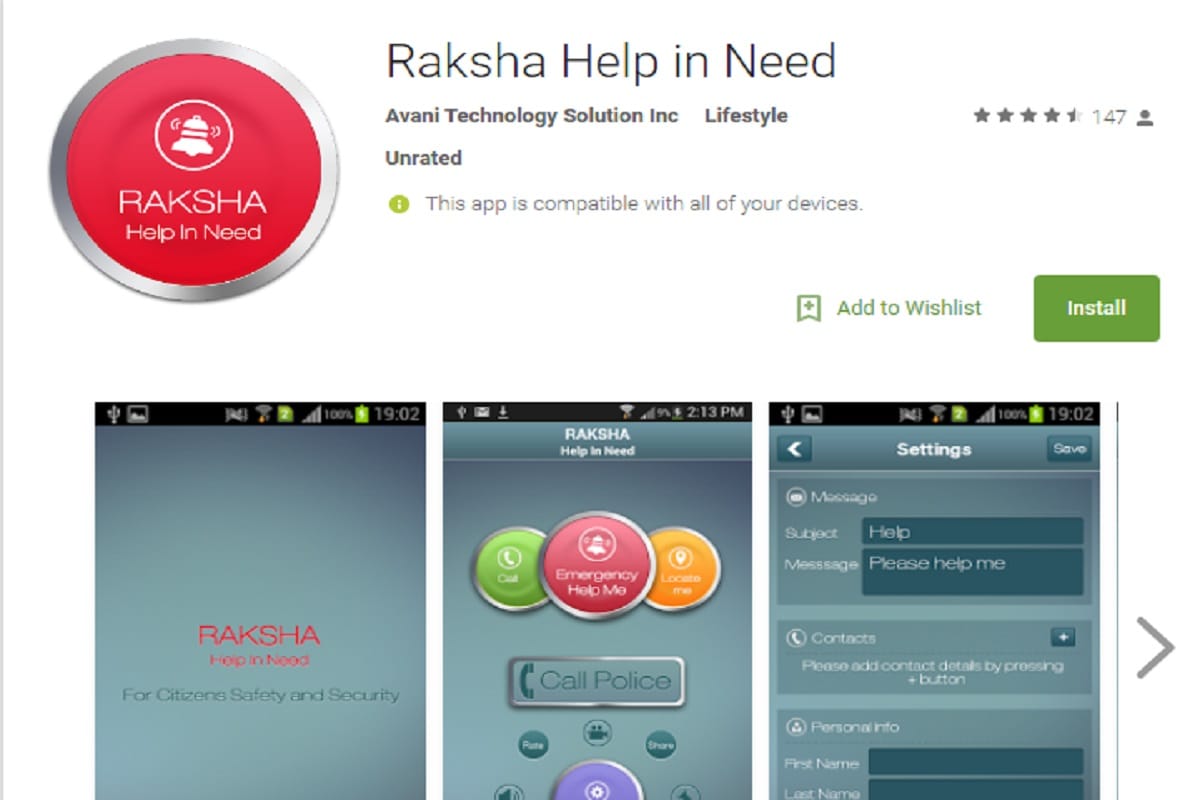 Raksha Help in Need