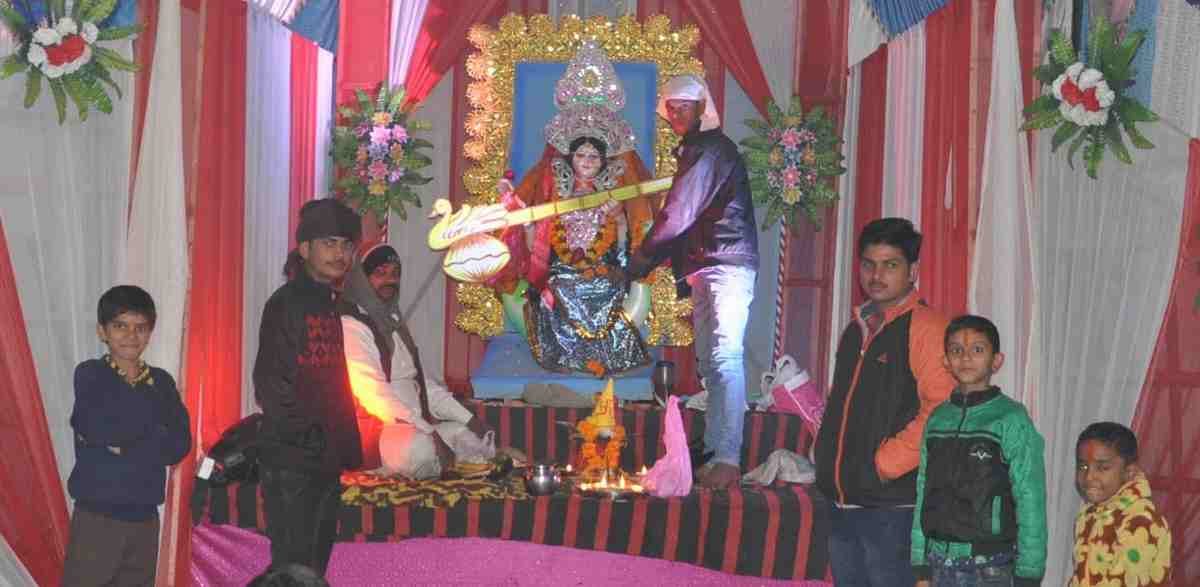Saraswati worship in purvanchal