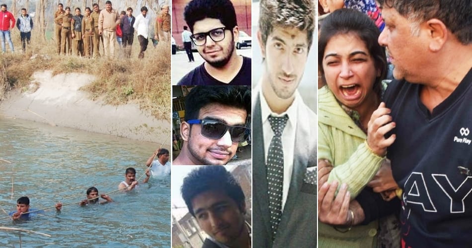 dead body of three friends found, sonipat news