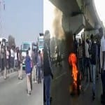 करणी सेना का प्रदर्शन